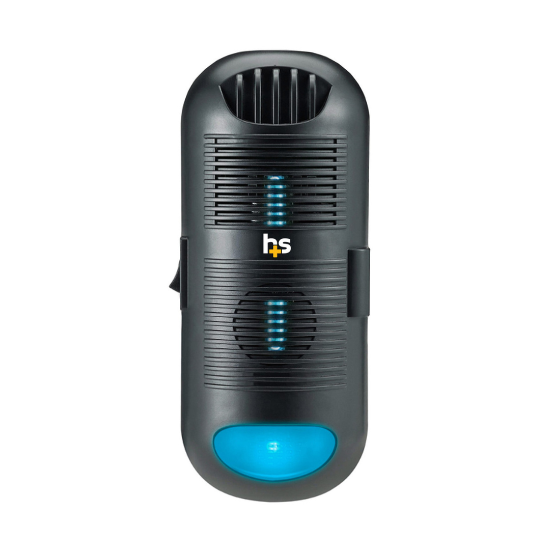 HealthSmart Filterless UV-C Plug-In Air Sanitizer – Black - Senior.com Air Purifiers