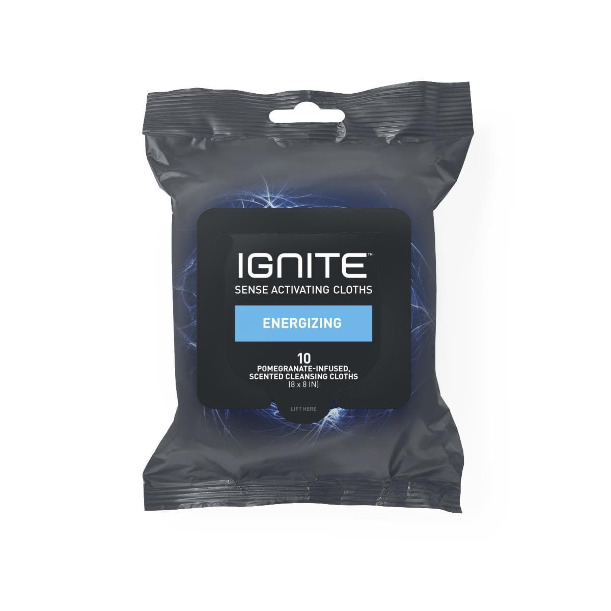 Medline Ignite Body Activating Cloths with Energizing Coffee & Pomegranate - Senior.com Cleansing Wipes