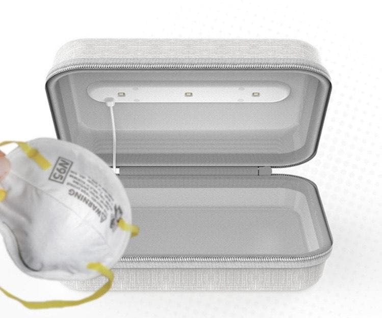 Deluxe UV Box Sanitizer for Phones, Masks, Glasses, Wallets & More - Senior.com Sanitizers