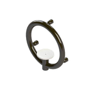 Invisia Modern Soap Dish with Safety Fall Prevention Grab Ring - 500 lb Cap - Senior.com Grab Bars & Safety Rails