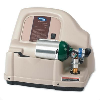 Invacare HomeFill Oxygen System - Unlimited, Refillable Oxygen supply - Senior.com Oxygen HomeFill Systems
