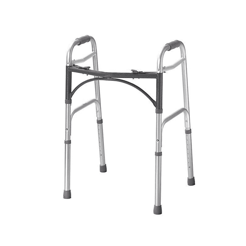 Drive Medical Deluxe Two Button Folding Walkers - Junior Size - Senior.com walkers
