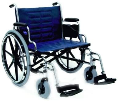 Invacare Tracer IV Wheelchair with Heavy Duty Wheels - 18" Seat - Open Box - Senior.com 