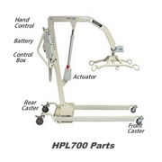 Joerns Hoyer HPL700-S2 Heavy-Duty Bariatric Patient Lift with Power Base - Senior.com Patient Lifts