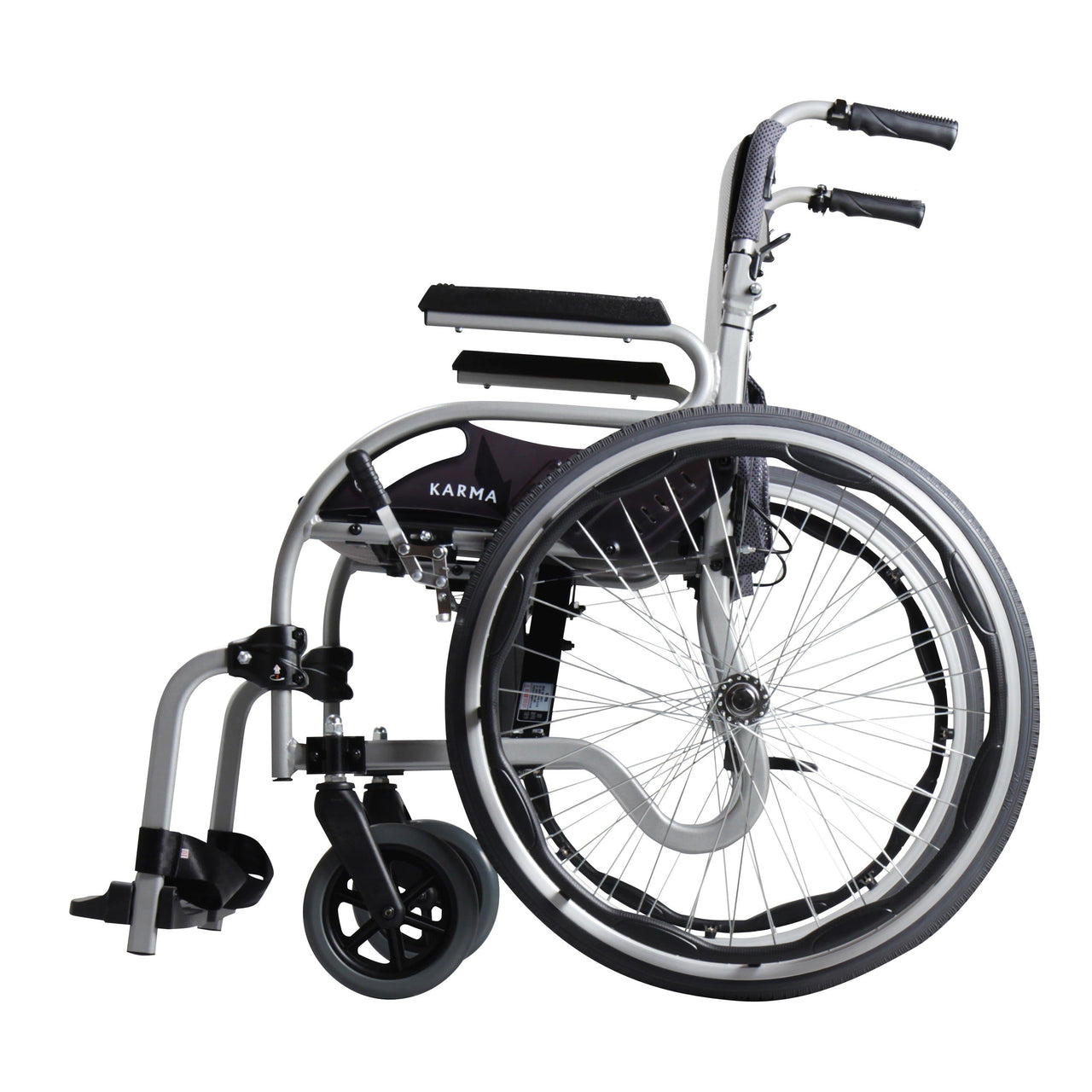 Karman Healthcare Star 2 Ultralight Folding Manual Wheelchair - Senior.com Wheelchairs