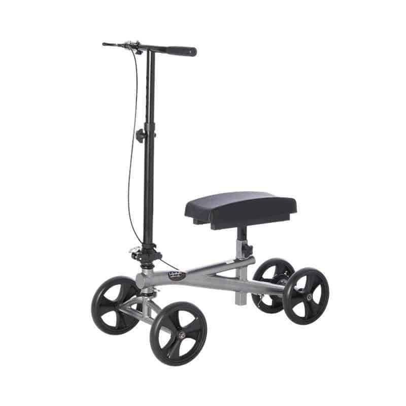 Lifestyle Mobility Aids Premium Bariatric Folding Knee Walker with 8" Wheels - Senior.com Knee Walkers