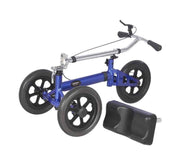 Lifestyle Mobility Aids Lightweight Folding Knee Walker with XL 12" Wheels - Senior.com Knee Walkers