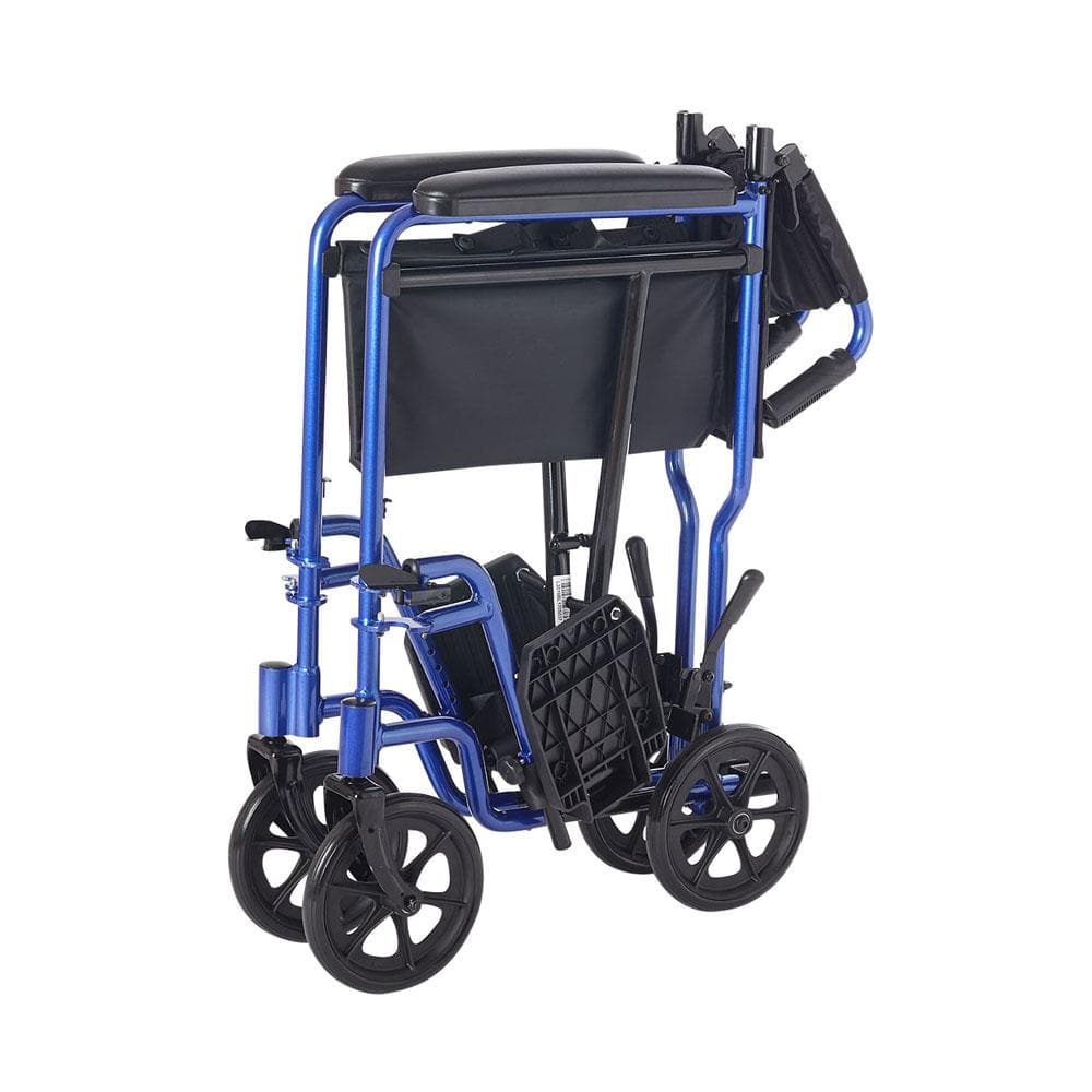 Lifestyle Mobility Aids 19" Aluminum Companion Transport Chair - Senior.com Transport Chairs