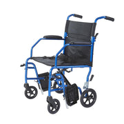 Lifestyle Mobility Aids Super Lite 19" Aluminum Companion Transport Chair - Senior.com Transport Chairs