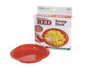 Essential Medical Supply Power of Red™ Scoop Dish with Suction Bottom - Senior.com Daily Living Aids