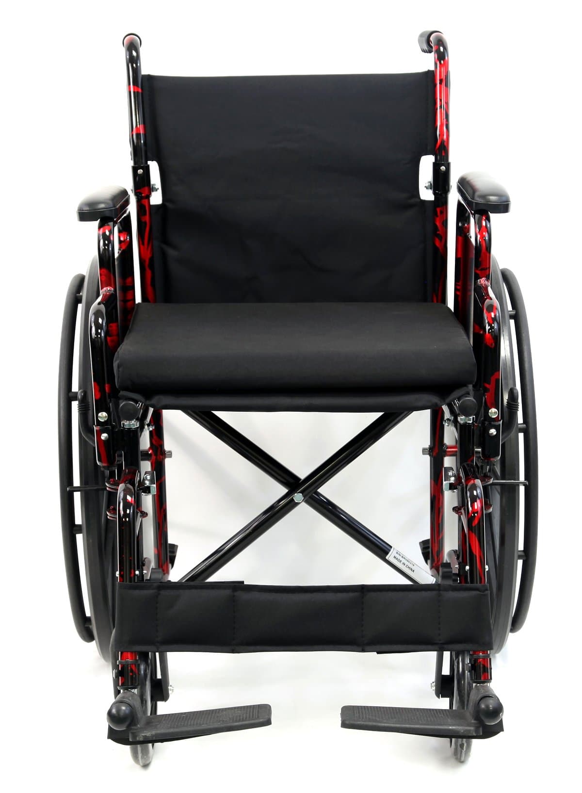 Karman Healthcare Red Streak Lightweight Wheelchair - Senior.com Wheelchairs