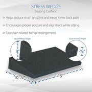 Core Products Stress Wedge - Improve Posture and Ease Lower Back Pain - Senior.com Wedges