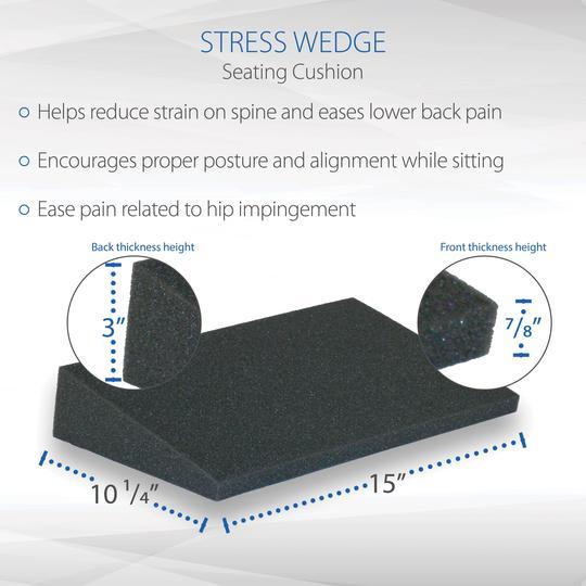 Posture Wedge Cushion - Relief in Sitting - Hip Pain Help