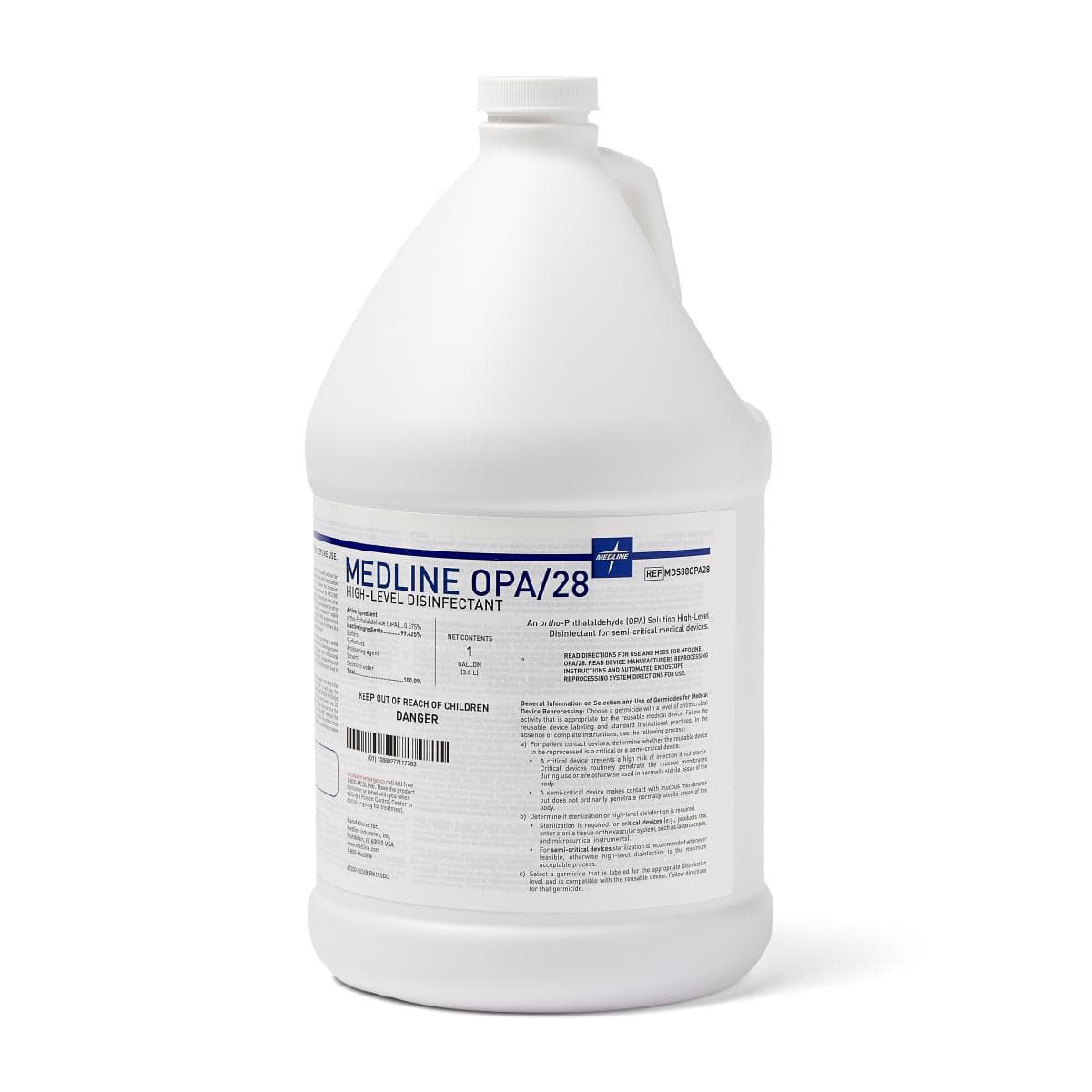 Medline OPA 28-Day High Level Disinfectant - 1 Gallon - Senior.com Disinfectants