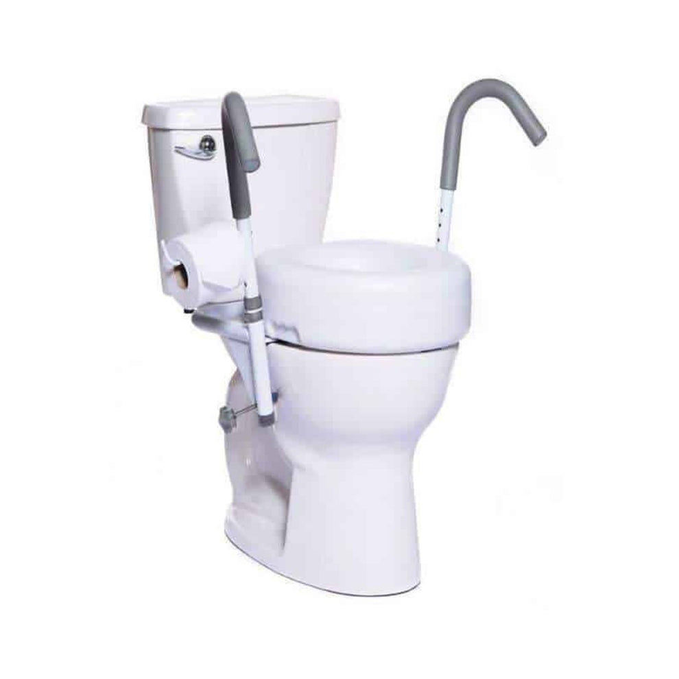 MOBB Healthcare toilet-mounted safety frame with adjustable arms