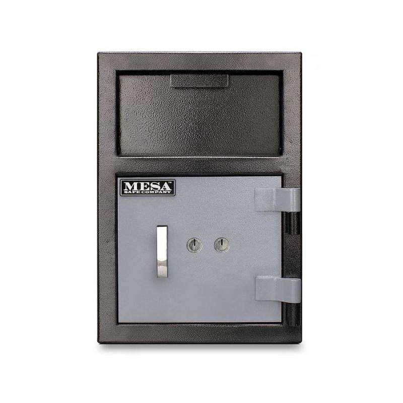 Mesa Safe All Steel Depository Safe with Dual Key Lock & Deposit Bag - Senior.com Security Safes