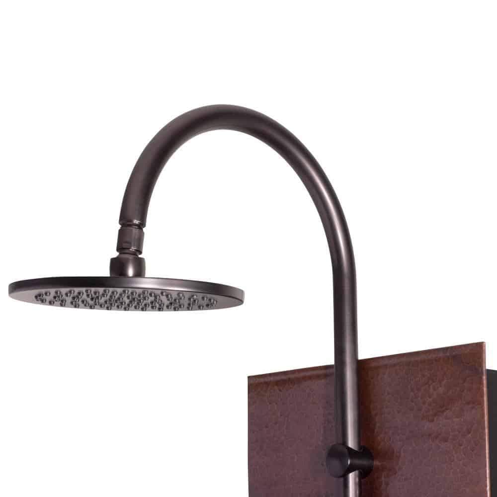 Pulse ShowerSpas Mojave Panel with 8" Rain Showerhead & 8 Body Spray Jets - Senior.com Shower Systems