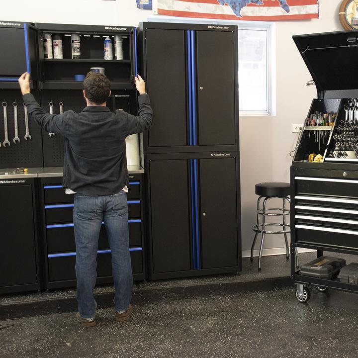 Montezuma Locking 2Door Garage Wall