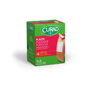 CURAD Plastic Adhesive Bandages-1"x3" Box of 100 - Senior.com 