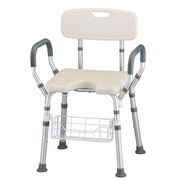 Nova Shower Chair Basket Accessory, Shampoo & Soap Holder - Senior.com Shower Basket