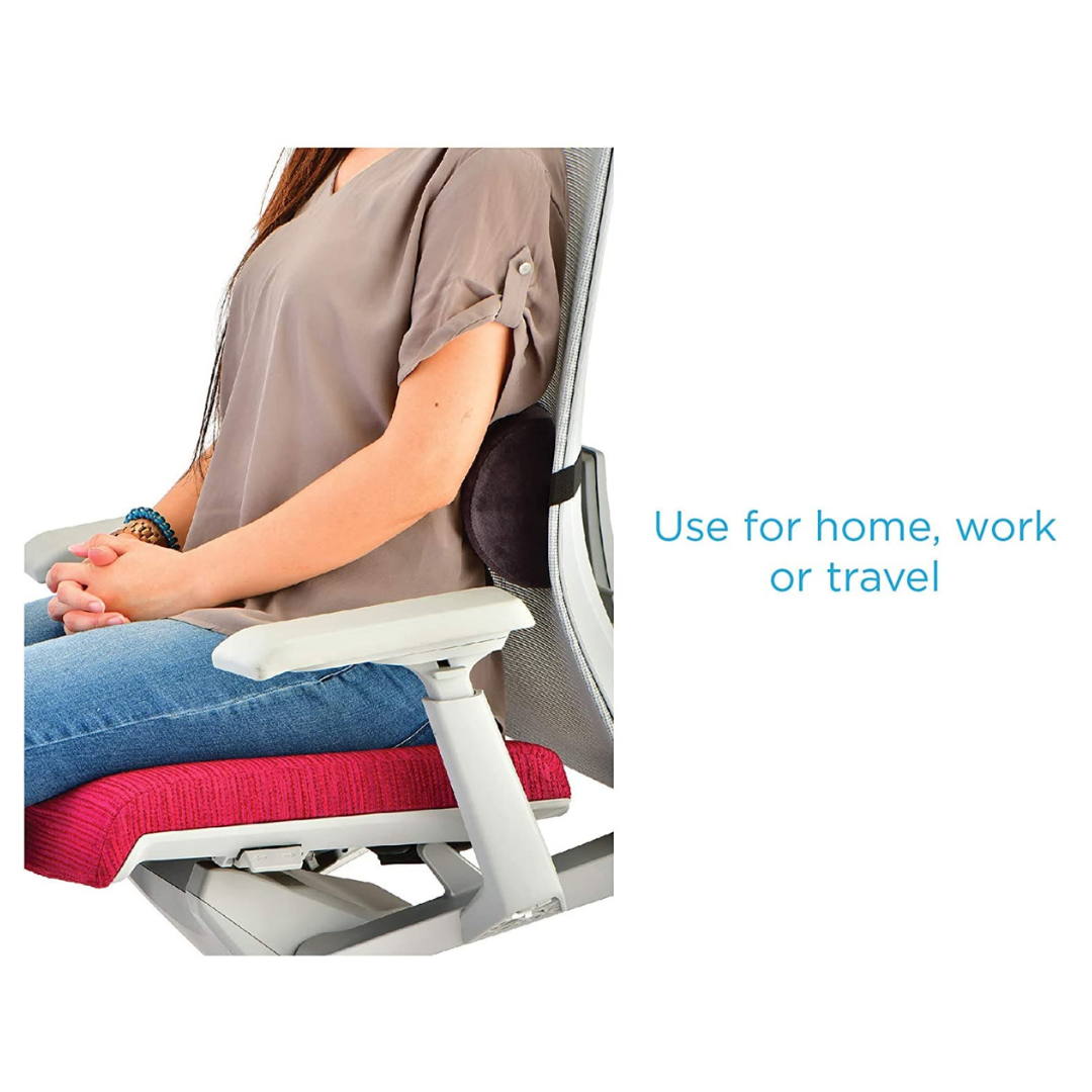 Nova Medical Firm Half Roll Pillow for Neck, Back and Under Leg Support - Senior.com Back Support