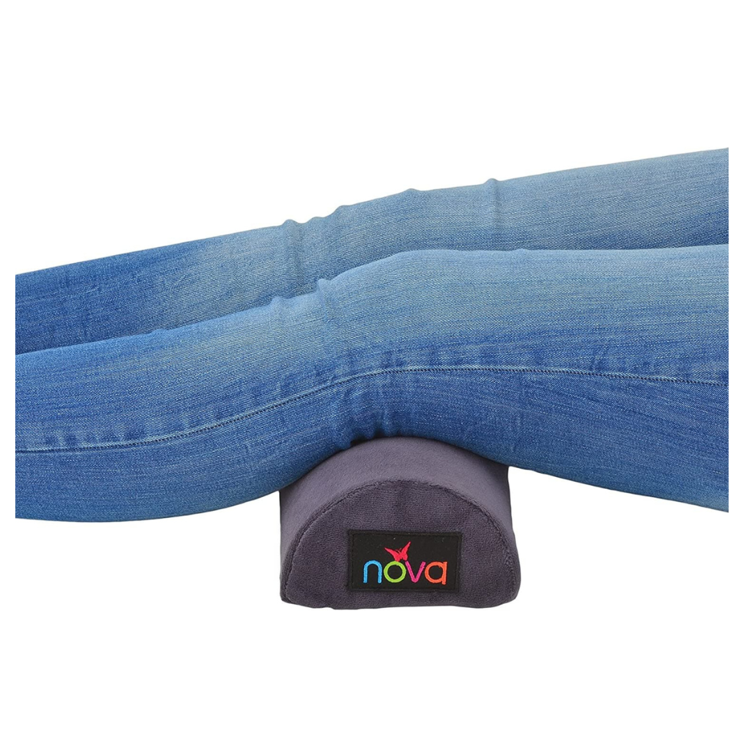 Nova Medical Firm Half Roll Pillow for Neck, Back and Under Leg Support - Senior.com Back Support