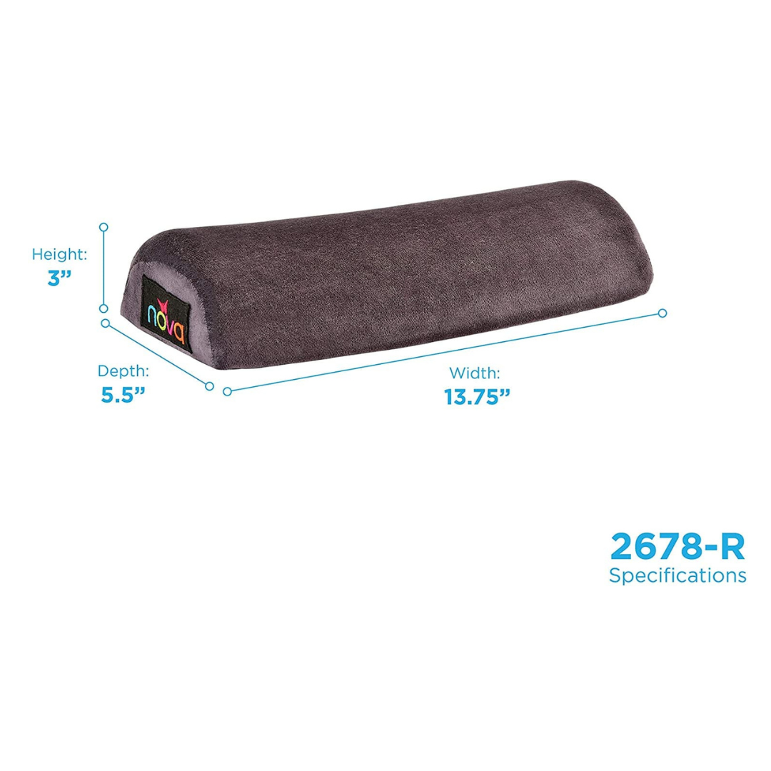 Nova Medical Firm Half Roll Pillow for Neck, Back and Under Leg Support - Senior.com Back Support