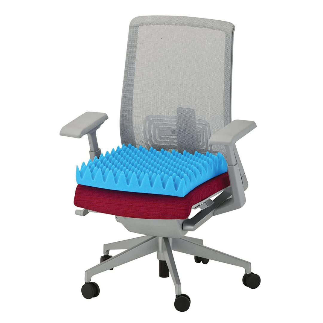 Nova Medical Seat & Wheelchair Cushion - Convoluted Egg Crate Foam Cushions - Senior.com Seat Cushions