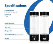 Osaki O Hydrogen Water Bottle - Detoxifying Water Solution - Senior.com Water Bottles