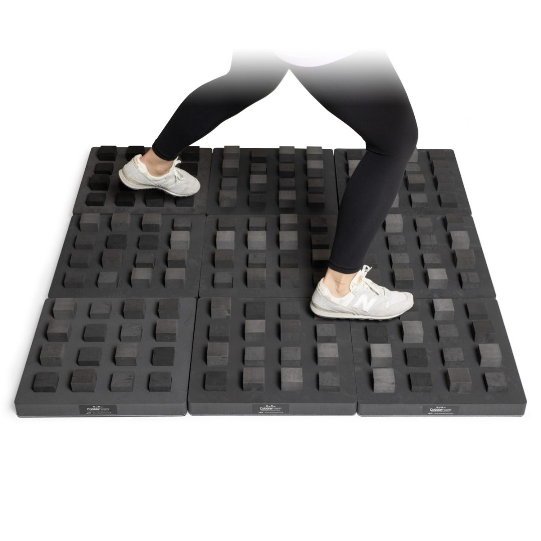 OPTP CobbleFoam Rehabilitation - Therapy Blocks For Improving Balance - Senior.com Balance Pads