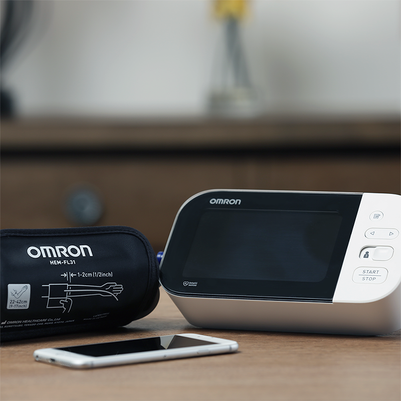 Omron 10 Series Wireless Bluetooth Upper Arm Blood Pressure Monitor - 200 Readings - Senior.com Blood Pressure Monitors