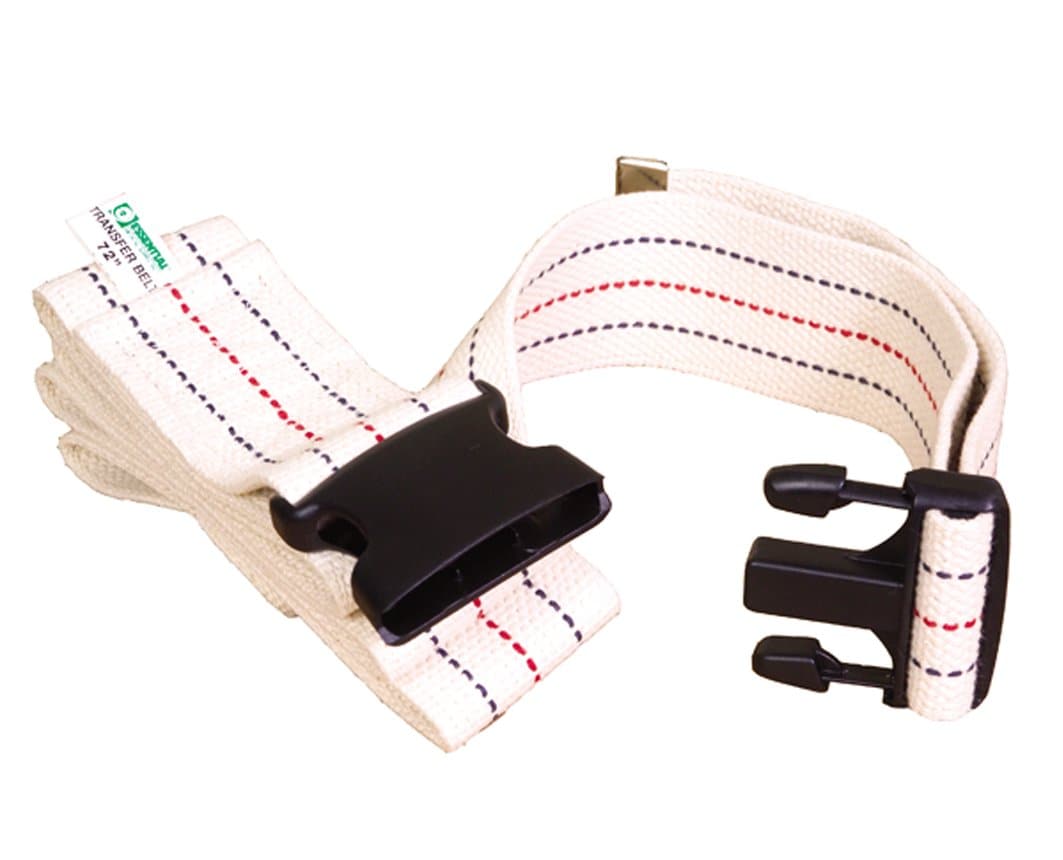 Essential Medical Supply Woven Gait Belt with Plastic Buckle - Senior.com Patient Care
