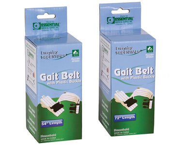 Essential Medical Supply Woven Gait Belt with Plastic Buckle - Senior.com Patient Care