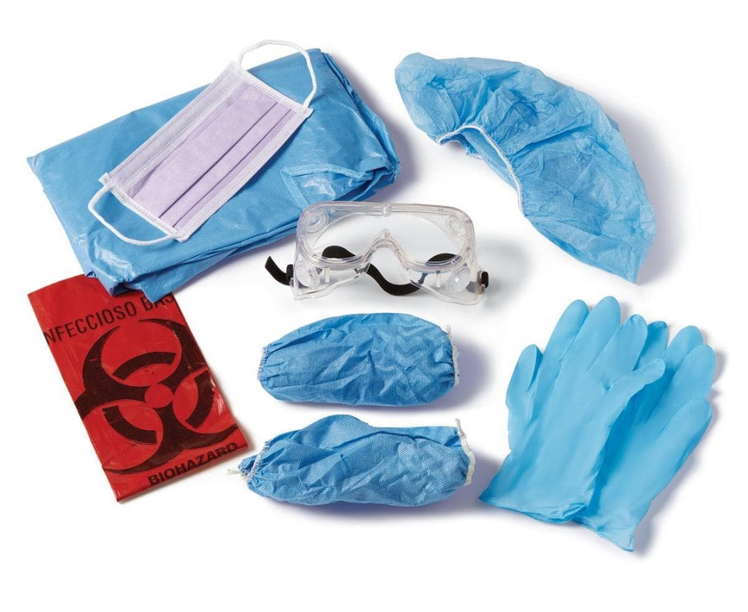 Medline Employee Protection Kits with Goggles - Senior.com PPE Kits