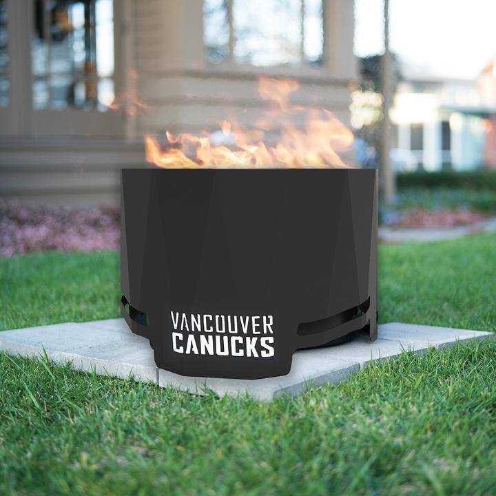 Blue Sky Outdoor Fire Pits - Vancouver Canucks - Senior.com Fire Pits