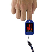 Roscoe OTC Fingertip Pulse Oximeter with Lanyard - Senior.com Fingertip Pulse Oximeters