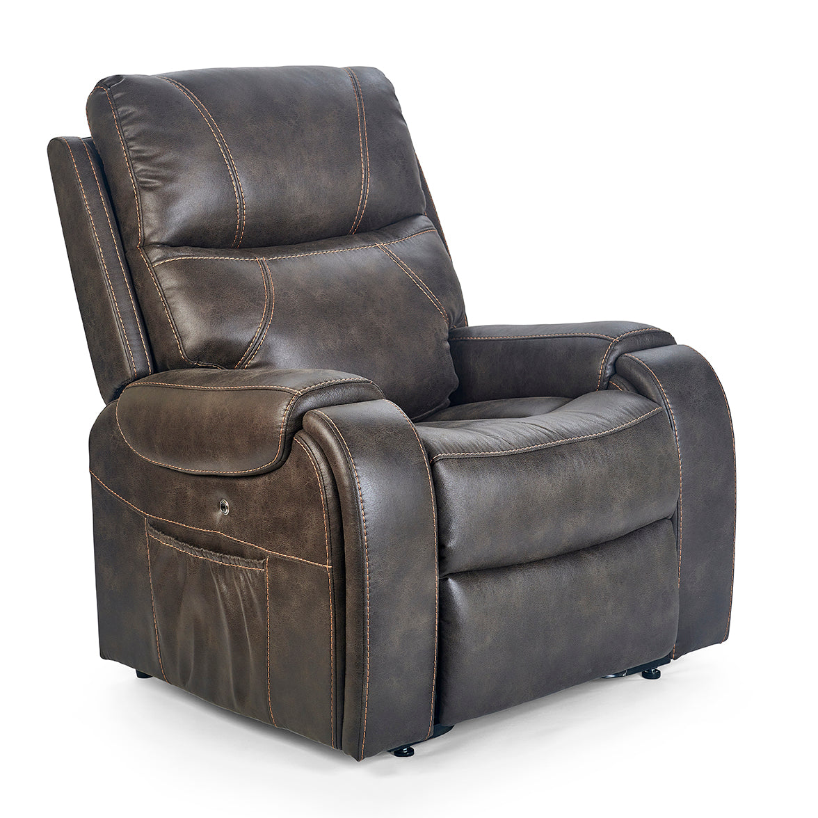 Golden Technologies Titan Luxury Reclining Power Lift Chair - Built in Table - Senior.com Assisted Lift Chairs