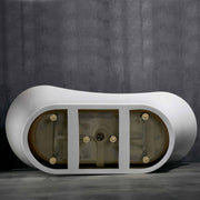 Pulse ShowerSpas 69" Acrylic Freestanding Soaking Bathtub with Curved Design - Glossy White - Senior.com Stand alone Tubs