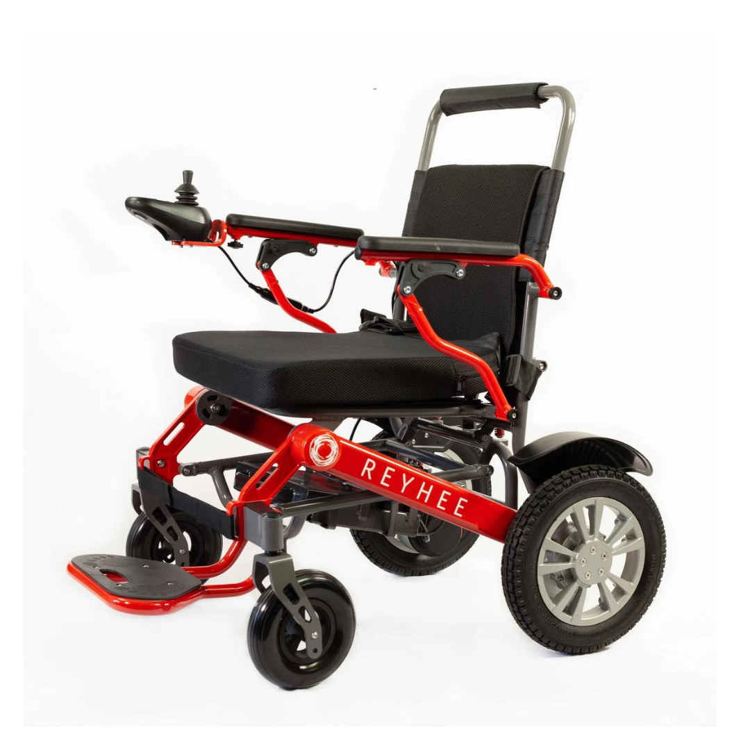 Reyhee Roamer Folding Portable Ultralight Power Wheelchair - Senior.com Power Chairs