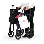 Rollz Motion 3 in 1 Cane Holder, Chair Pack & Bag Holder - Senior.com cane parts and accessories