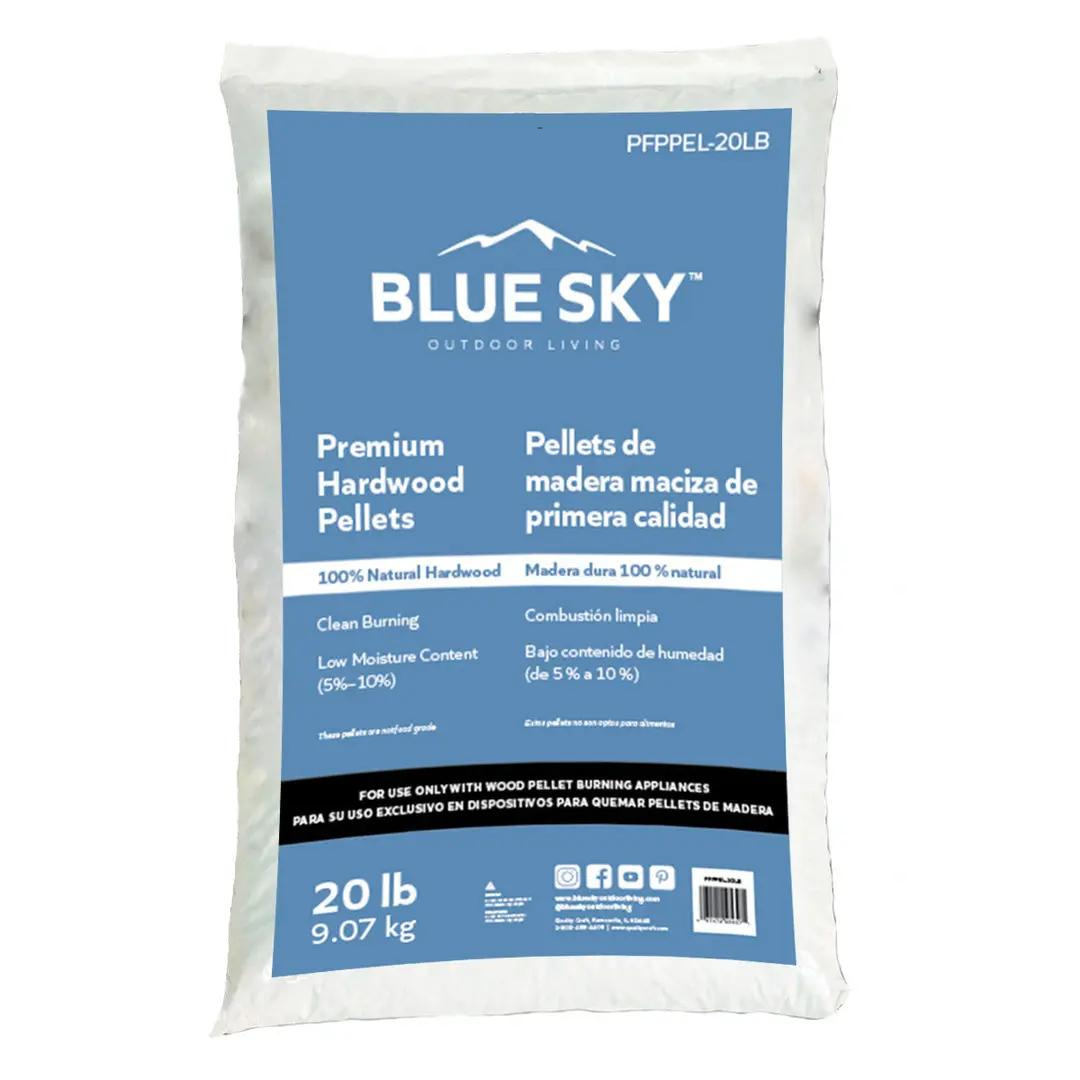 Blue Sky Premium Hardwood Pellets - 100% Natural Hardwood - Senior.com Wood Pellets