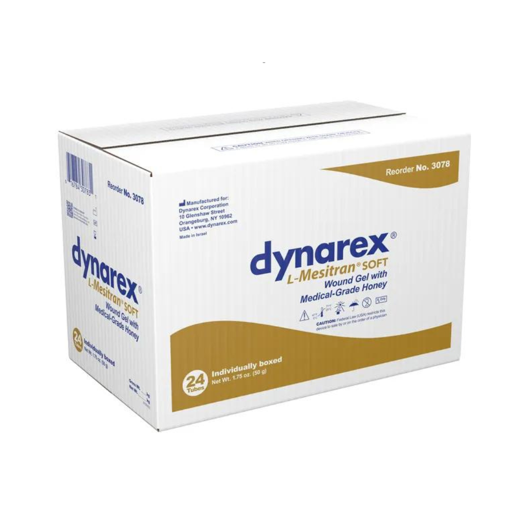 Dynarex Honey Wound Care Gel - L-Mesitran Soft - 1.75 oz Tube - Senior.com Wound Care Gel
