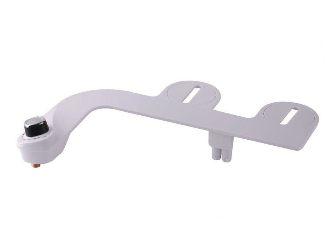 Bio Bidet SlimEdge Simple Bidet Toilet Attachment - Dual Nozzle Fresh Water Spray - Senior.com Bidets