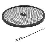 Blue Sky Spark Screen and Screen Lift For Fire Pits - 3 Sizes - Senior.com Fire Pit Accessories