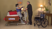 Bestcare ProCare BestStand Sit-To-Stand Compact Mini Patient Lift - Senior.com Patient Lifts