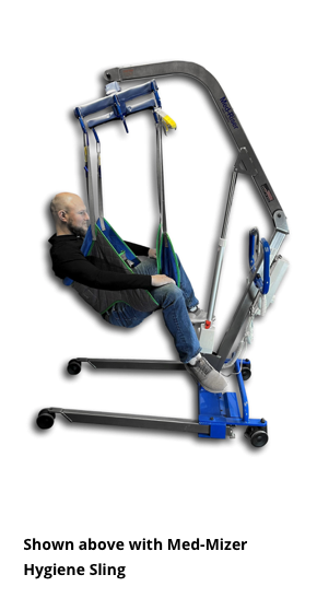 Med Mizer Med Riser 600 Bariatric Power Patient Lift 6 Point Spreader