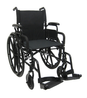 Karman Healthcare Ultra Lightweight Wheelchair with Flip Back Armrest - Senior.com Wheelchairs