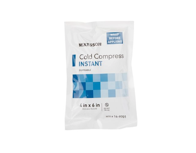 McKesson disposable instant cold compress pack