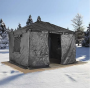 Sojag Universal Winter Cover for Outdoor Sun Shelters and Gazebos - Gray - Open Box - Senior.com Gazebo Covers