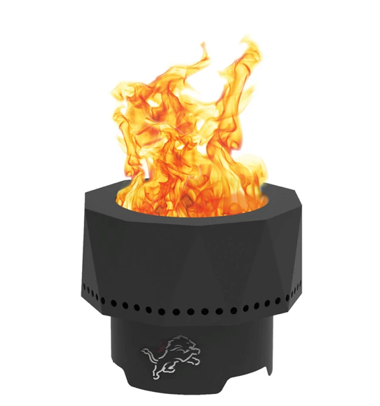 Blue Sky Outdoor Fire Pits - NLF Football Licensed Detroit Lions - Senior.com Fire Pits
